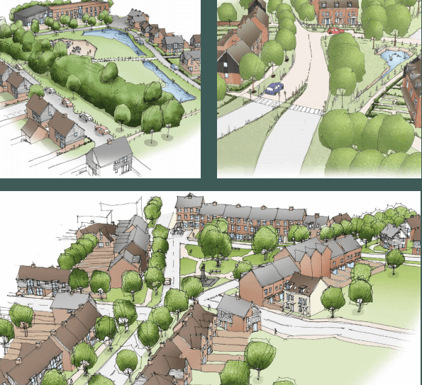 Horsham artist impression